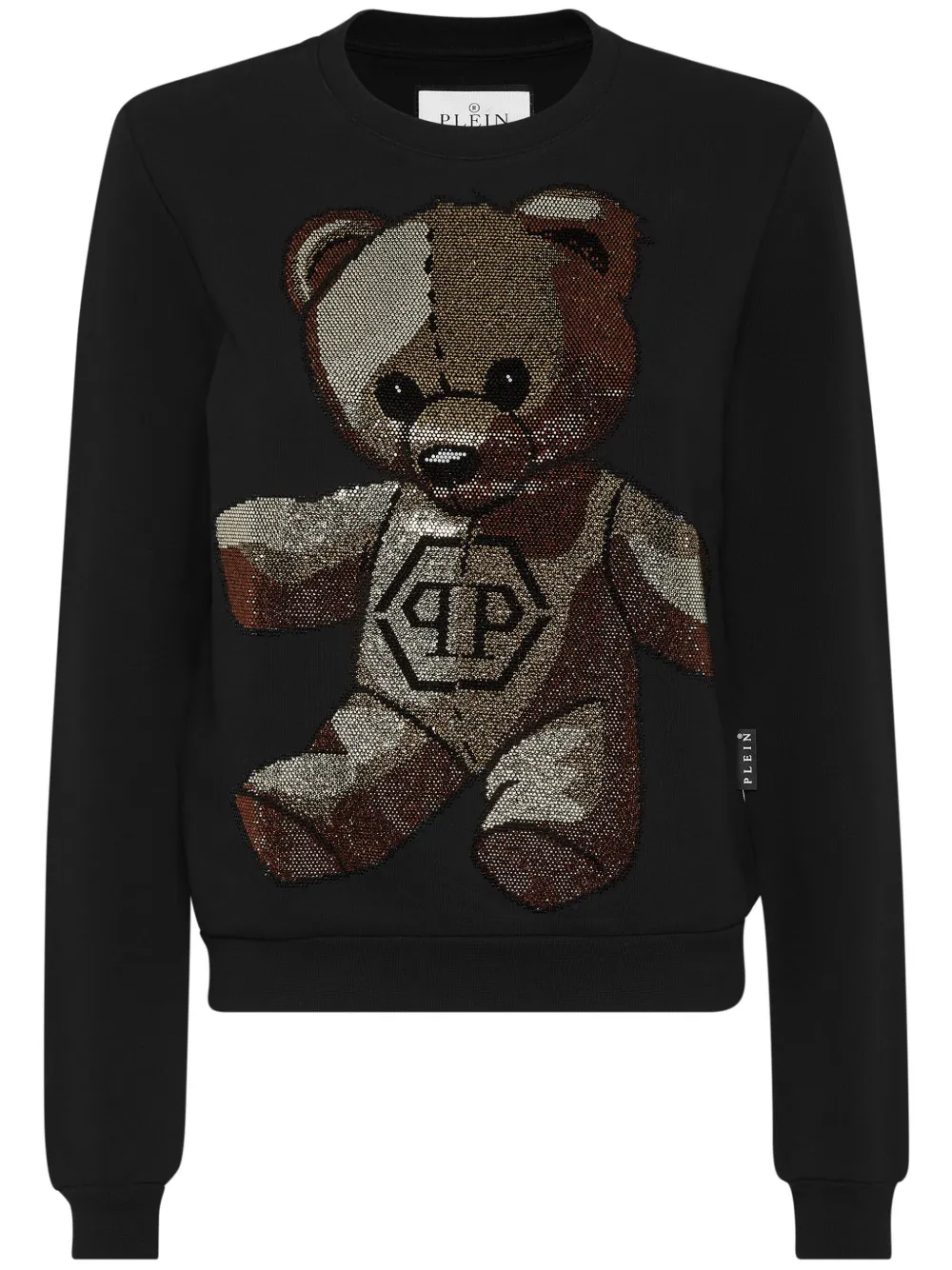 

Толстовка Teddy Bear с кристаллами Philipp Plein, черный