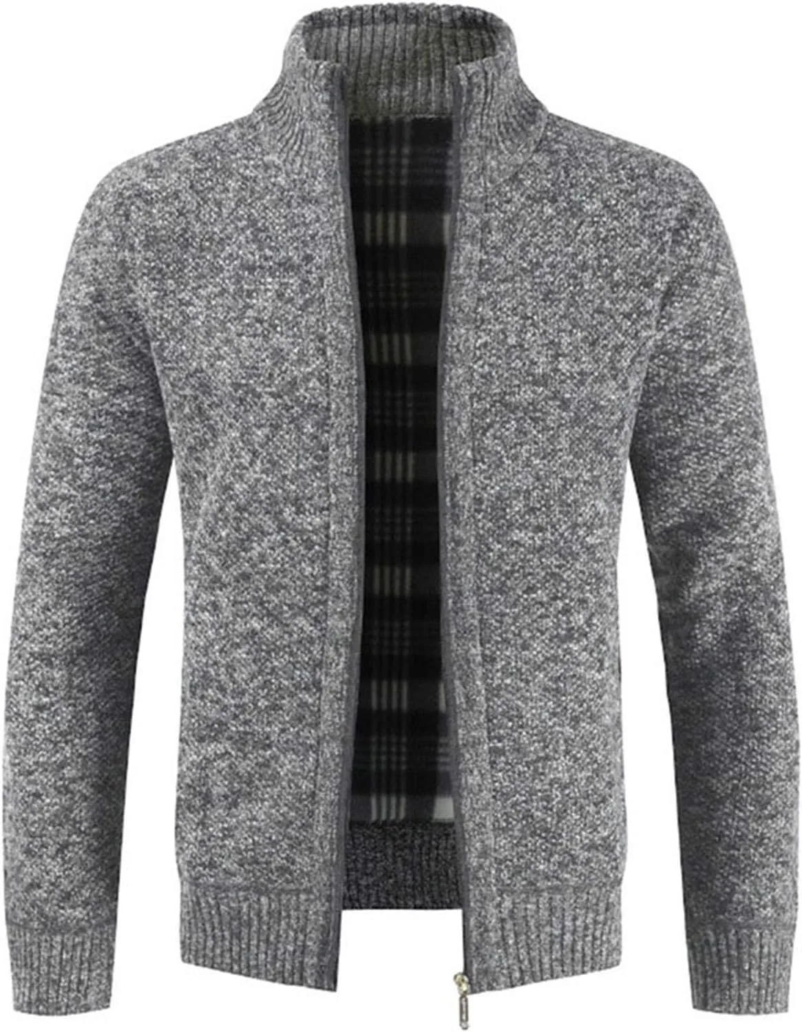 

Мужской кардиган-свитер утепленный slim fit MARRTKE