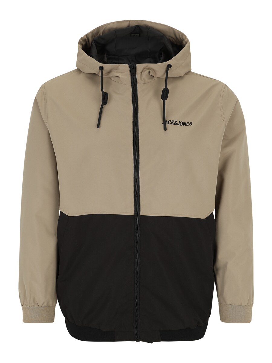 

Межсезонная куртка Jack & Jones Plus JJERUSH, хаки