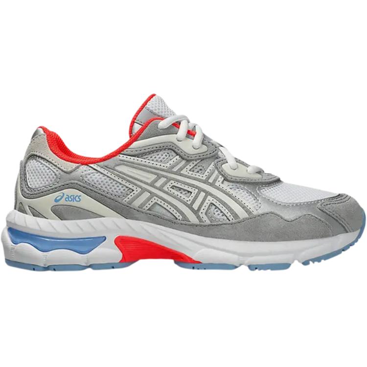 GEL NYC низкие детские беговые кроссовки gray подростки ASICS, серый — фото 3