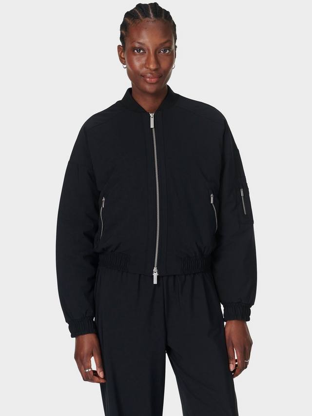 

Куртка - бомбер explorer Sweaty Betty, черный