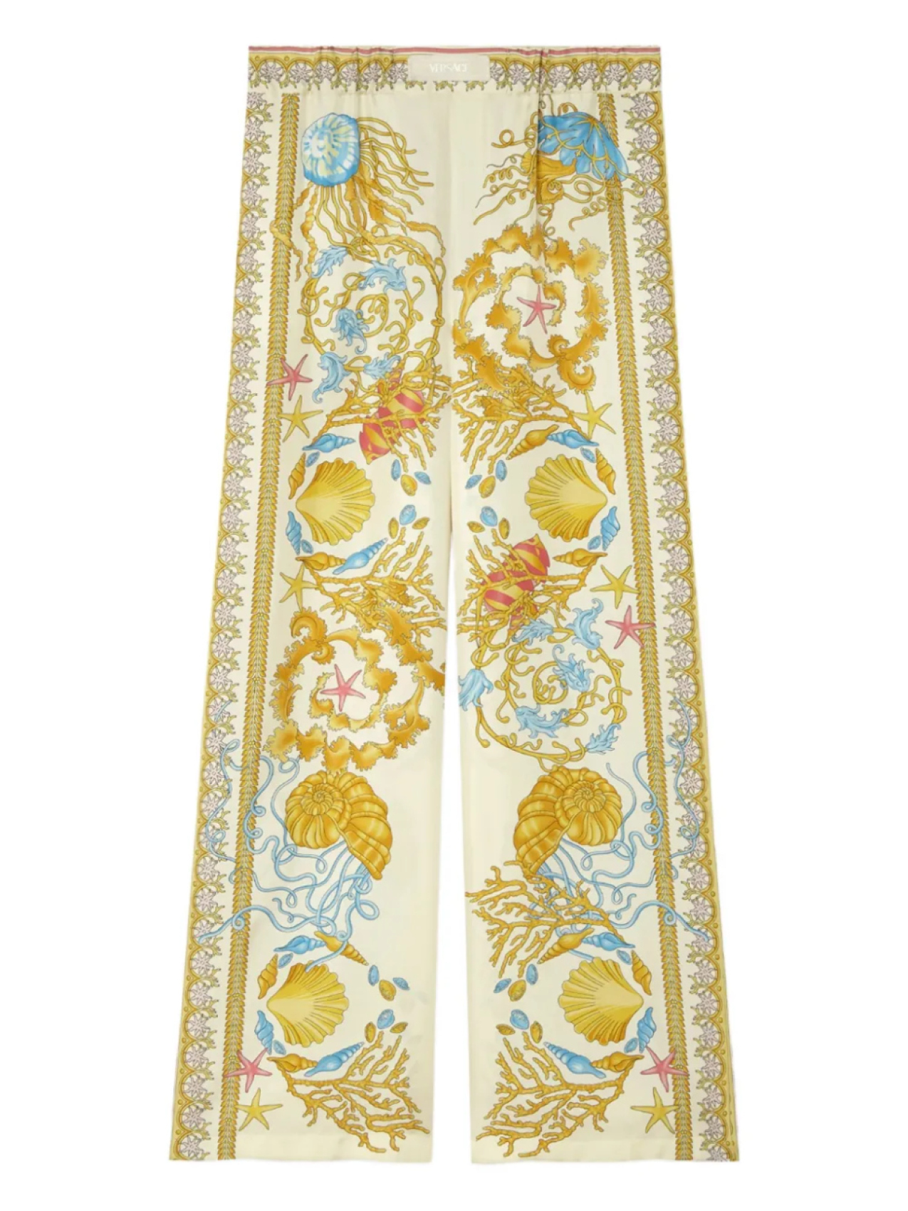 

Versace брюки Underwater Barocco, нейтральный