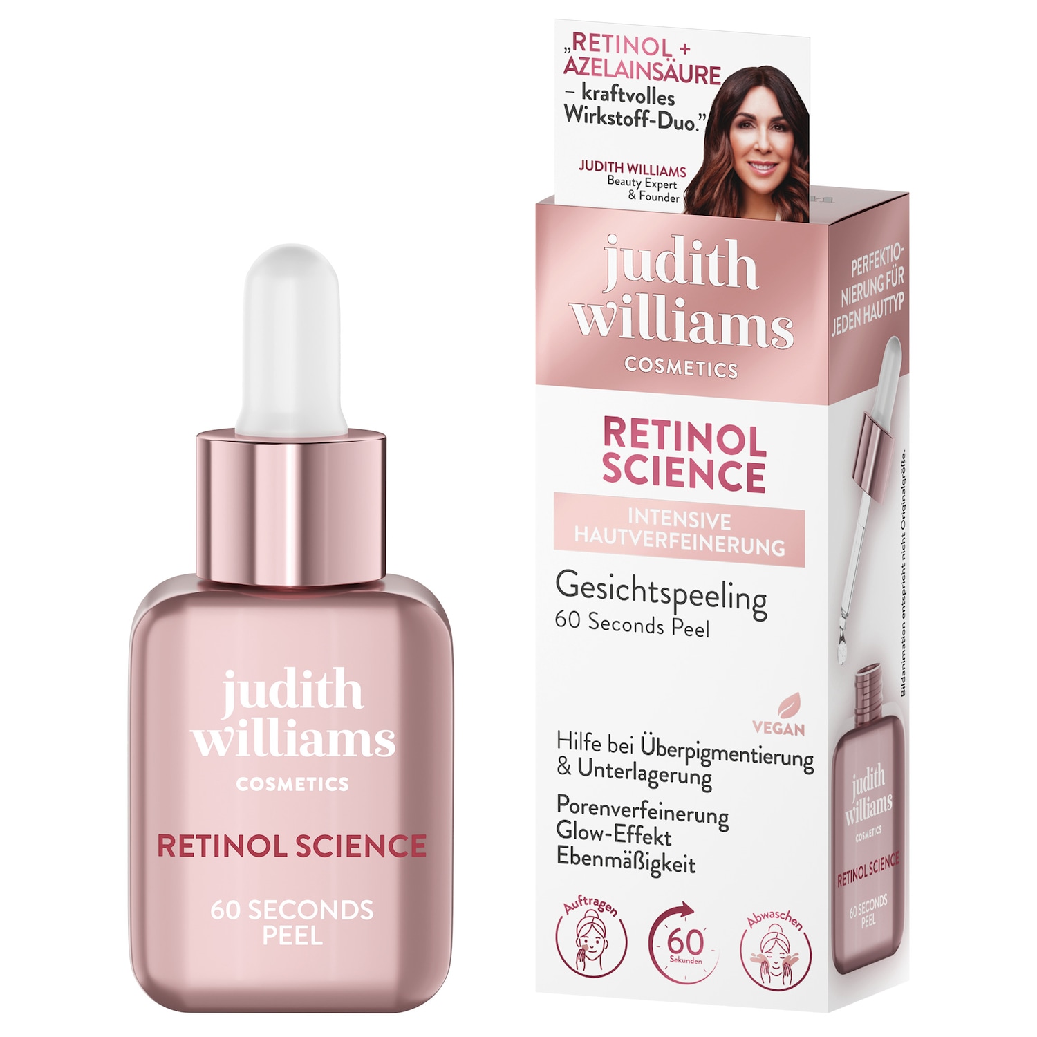 

Скраб для лица intensives peeling für ein verfeinertes hautbild Judith Williams Cosmetics, объем 30 мл
