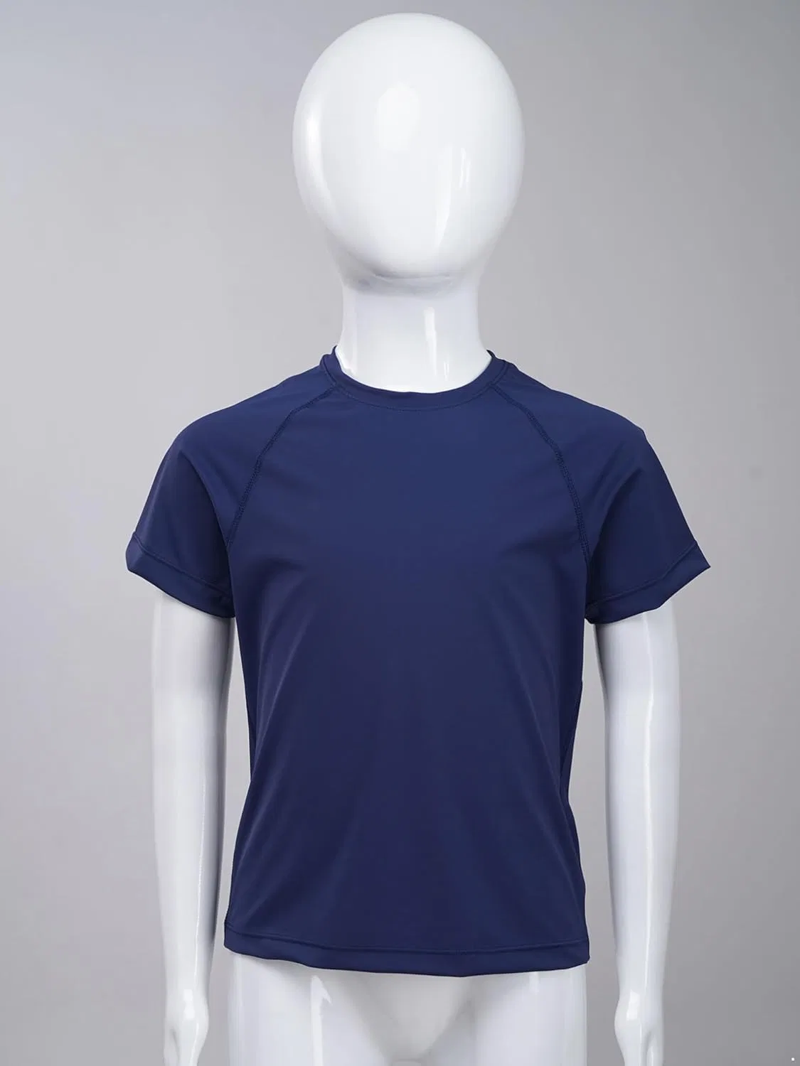 Детская футболка спортивная FEESHOW, Navy Blue — фото 3