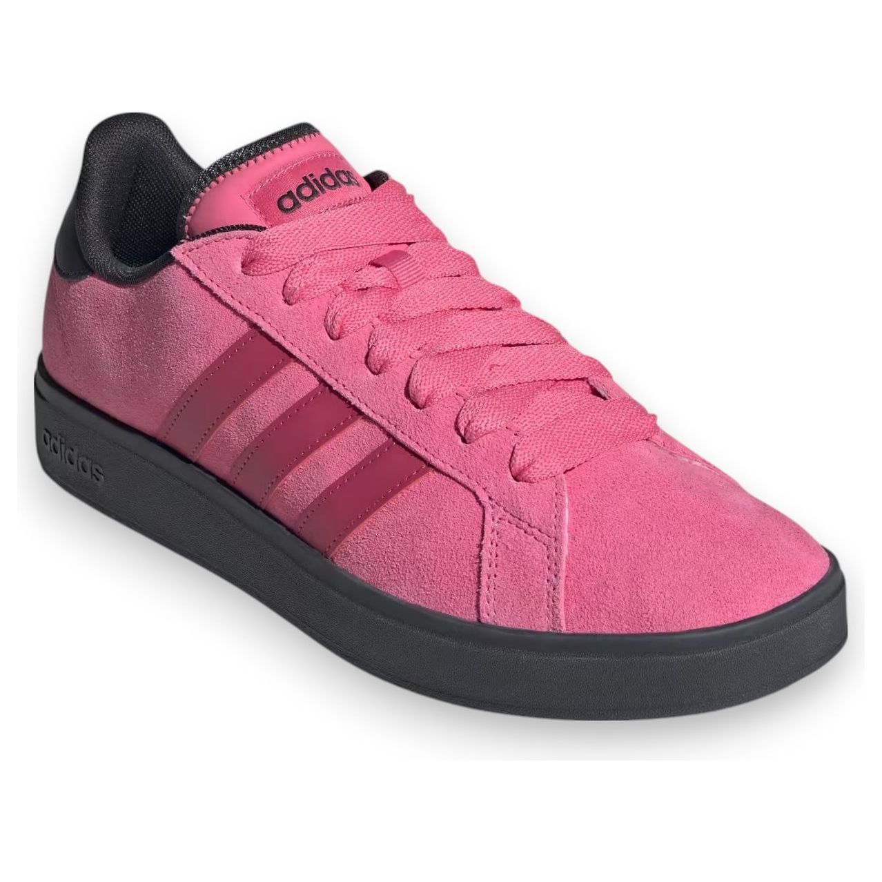 Adidas Grand Court Base 00S 'Pink Fusion Black' — фото 2