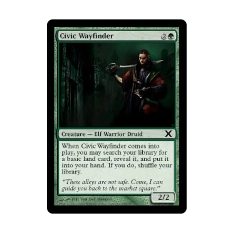 

CCG Civic Wayfinder (C) (фольга), MTG - 10th Edition