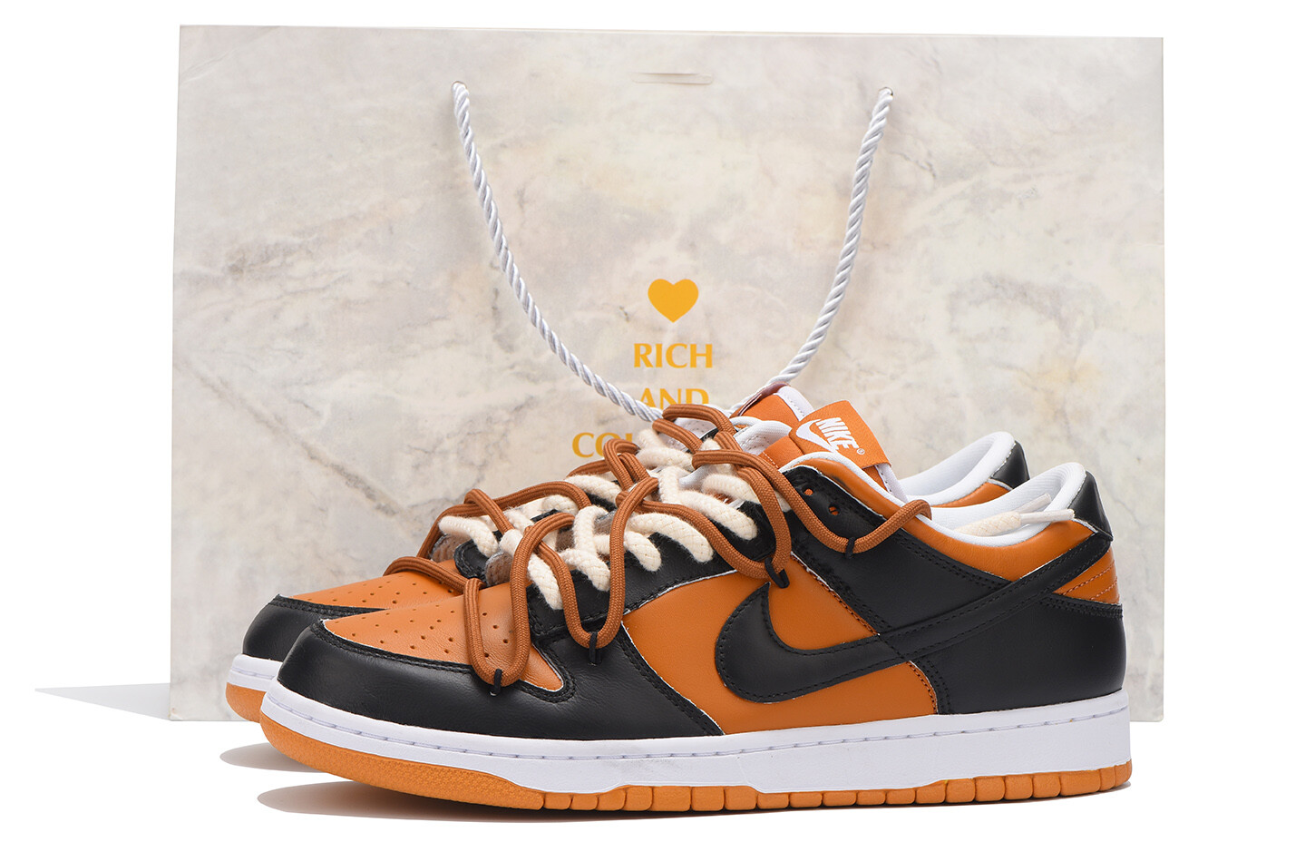 

Кроссовки Nike Dunk Skateboarding Shoes Unisex Low-top Black, черный
