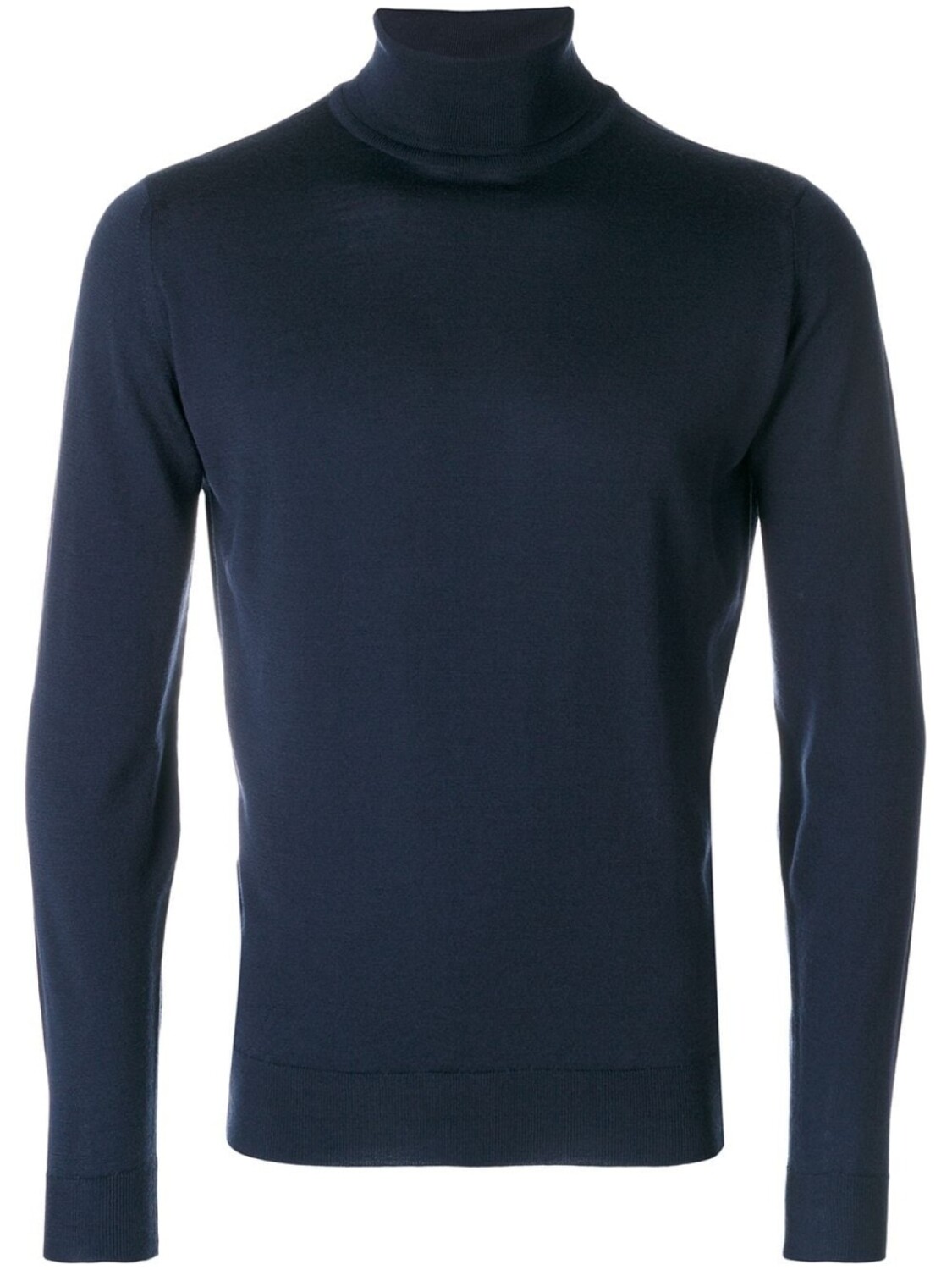 

John Smedley джемпер с отворотной горловиной, синий