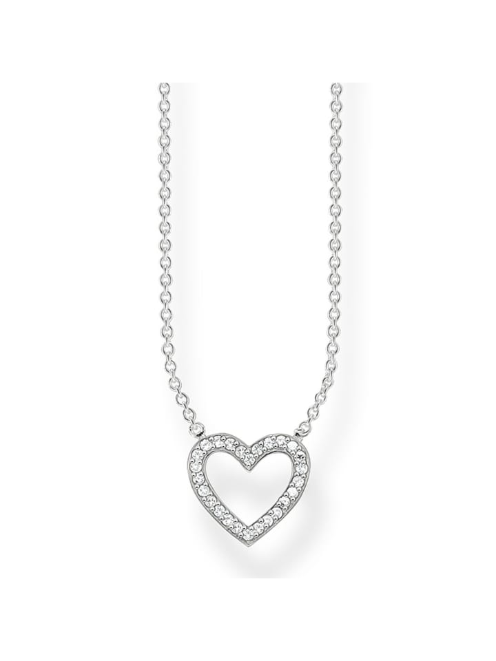 

Thomas Sabo Серебряное белое колье
