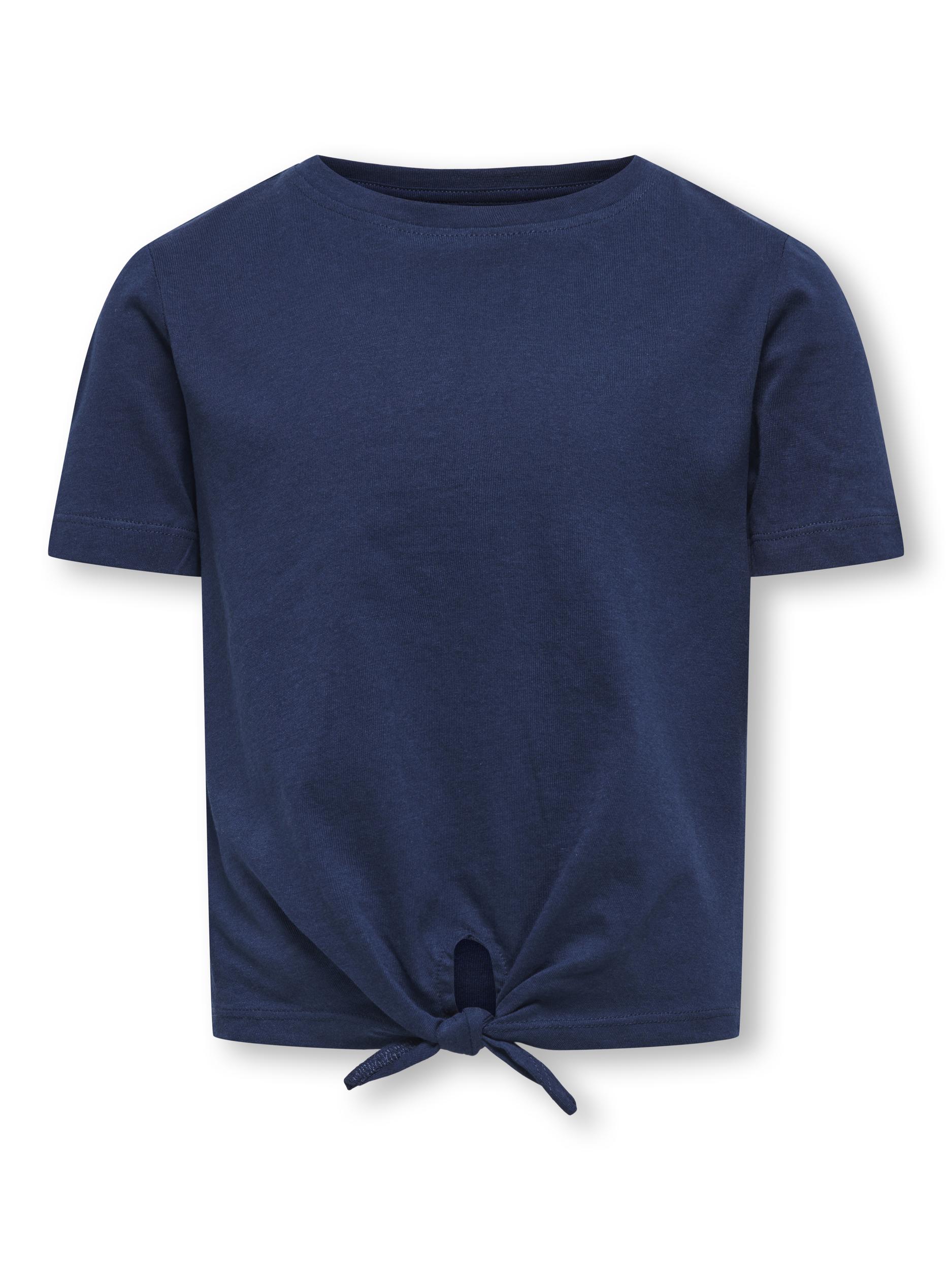 

Футболка KIDS ONLY KOGMAY S/S KNOT TOP JRS, цвет naval academy