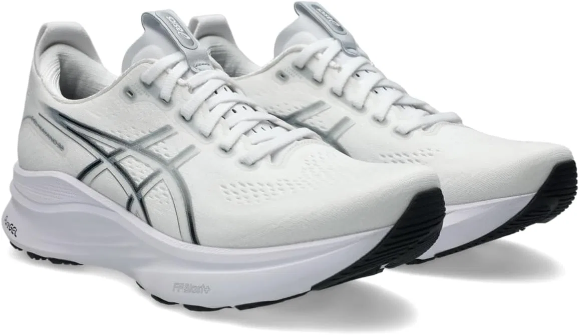 Мужские кроссовки ASICS Gel-Kayano 32, White Pure Silver. — фото 2