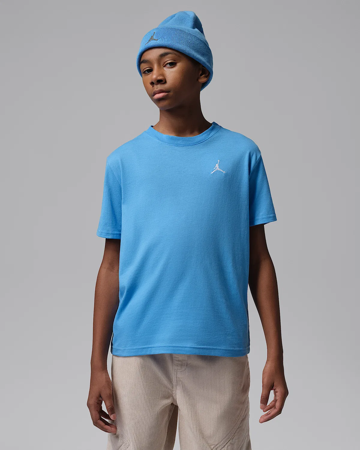 Детская футболка Jumpman Air с вышивкой Jordan, Blue