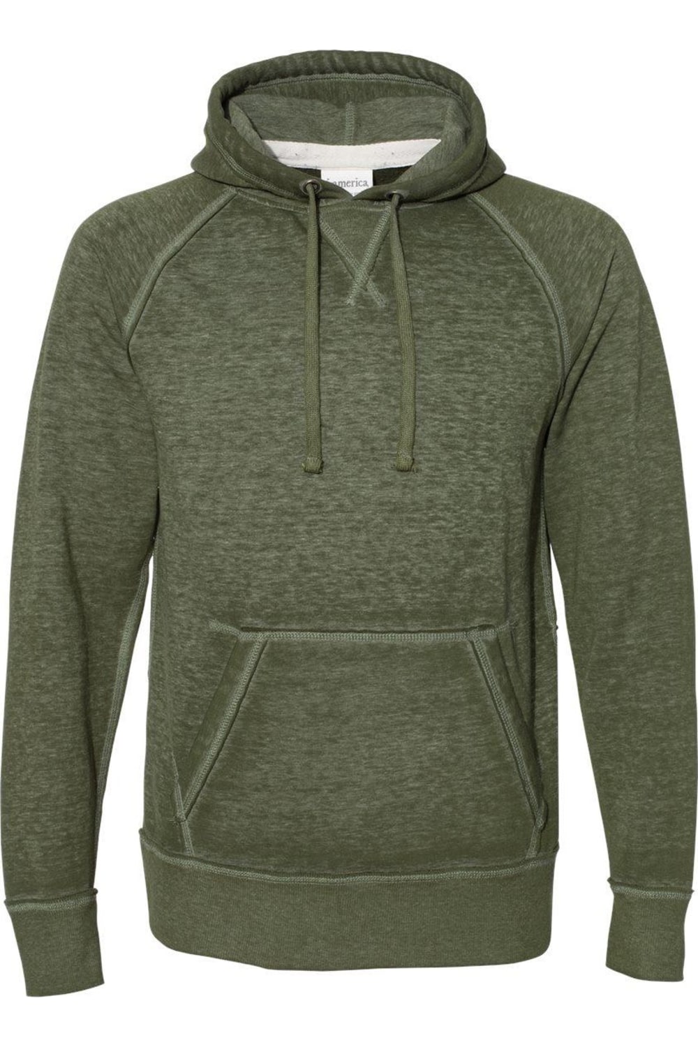 

Толстовка с капюшоном из флиса J. America Vintage Zen, цвет twisted olive