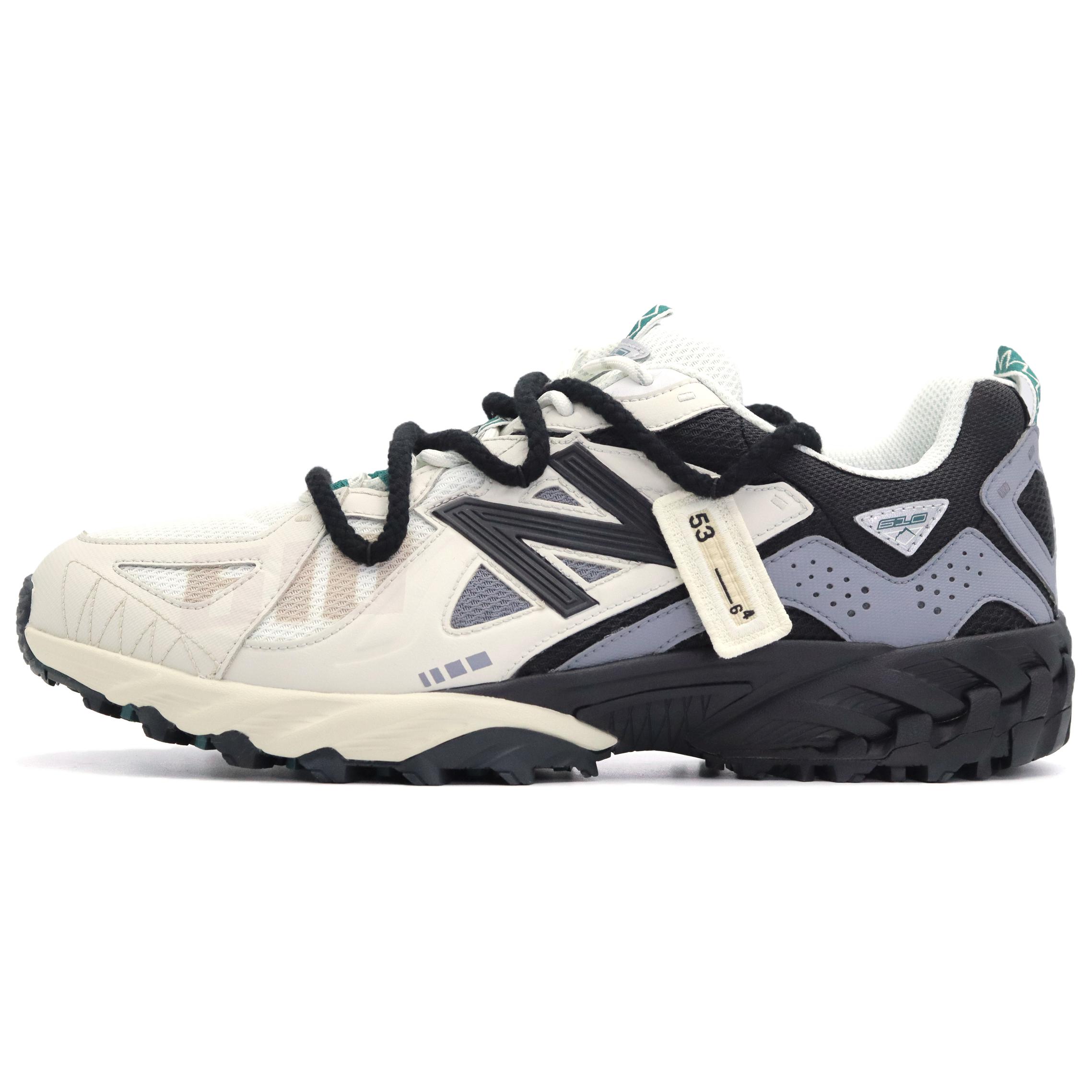 

New Balance 610T New Era Износостойкие низкие унисекс кроссовки для активного отдыха, цвет экрю серый