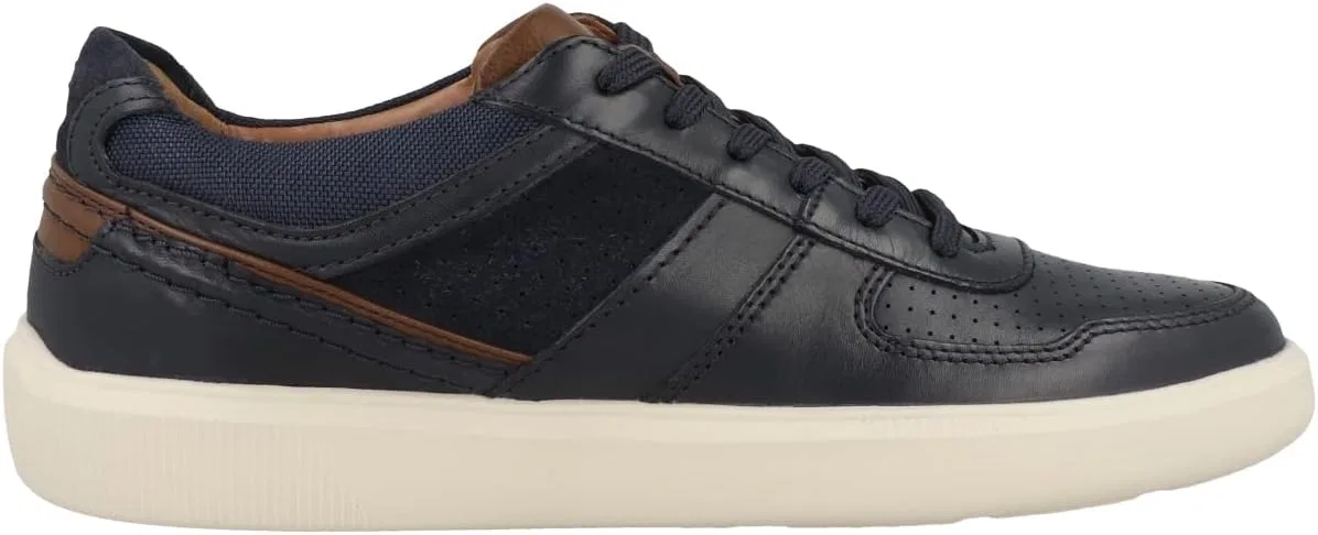 Мужские кроссовки Clarks Cambro Race Trainers, Navy Combi — фото 3