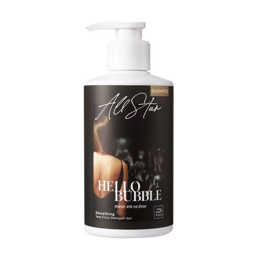 

Miseenscene Mise En Scene Hello Bubble All Star Разглаживающий шампунь 500 мл, Black