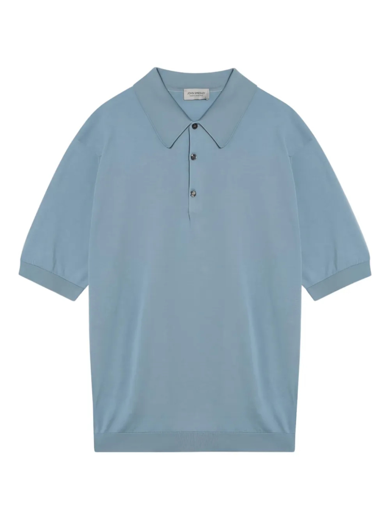 

John Smedley рубашка поло с короткими рукавами, синий