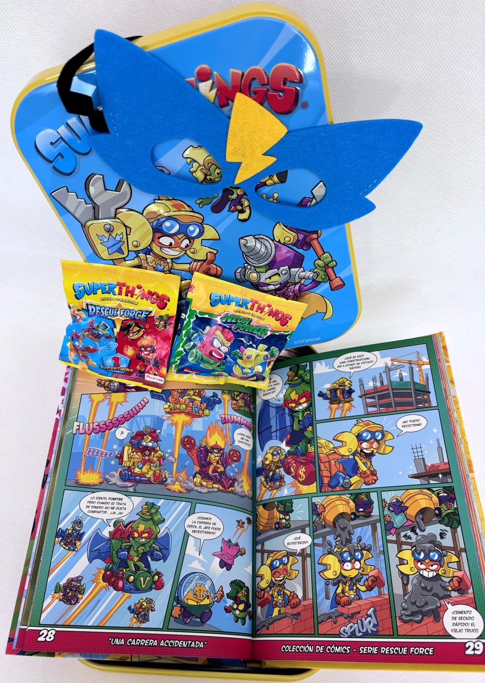 

Libro Coleccionista Cómics Superthings - Rescue Force & Neon Power - LATA (Ediba Europa Eon, S.L.)