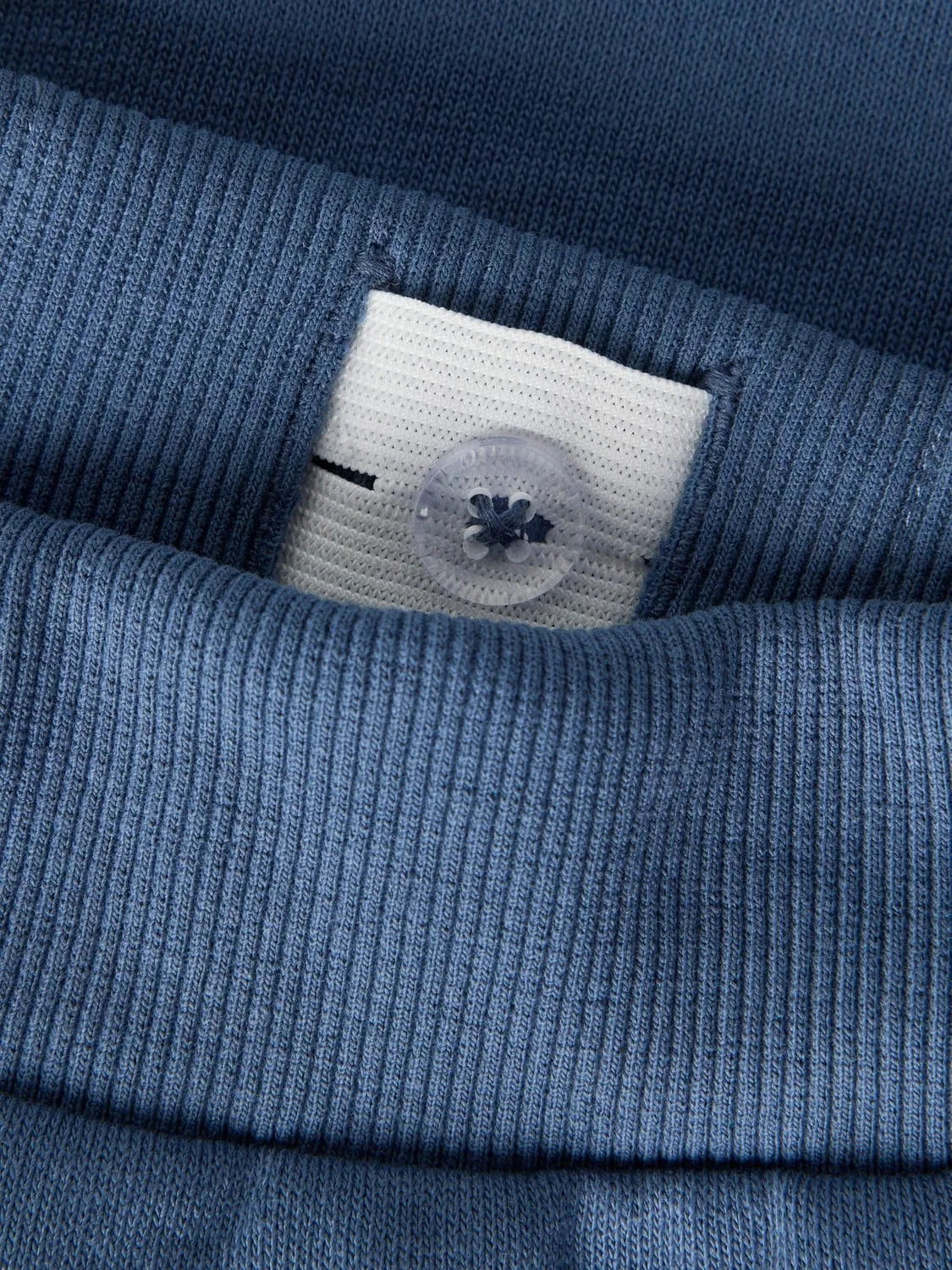 Шорты карго из футера, Name it, vintage indigo — фото 3