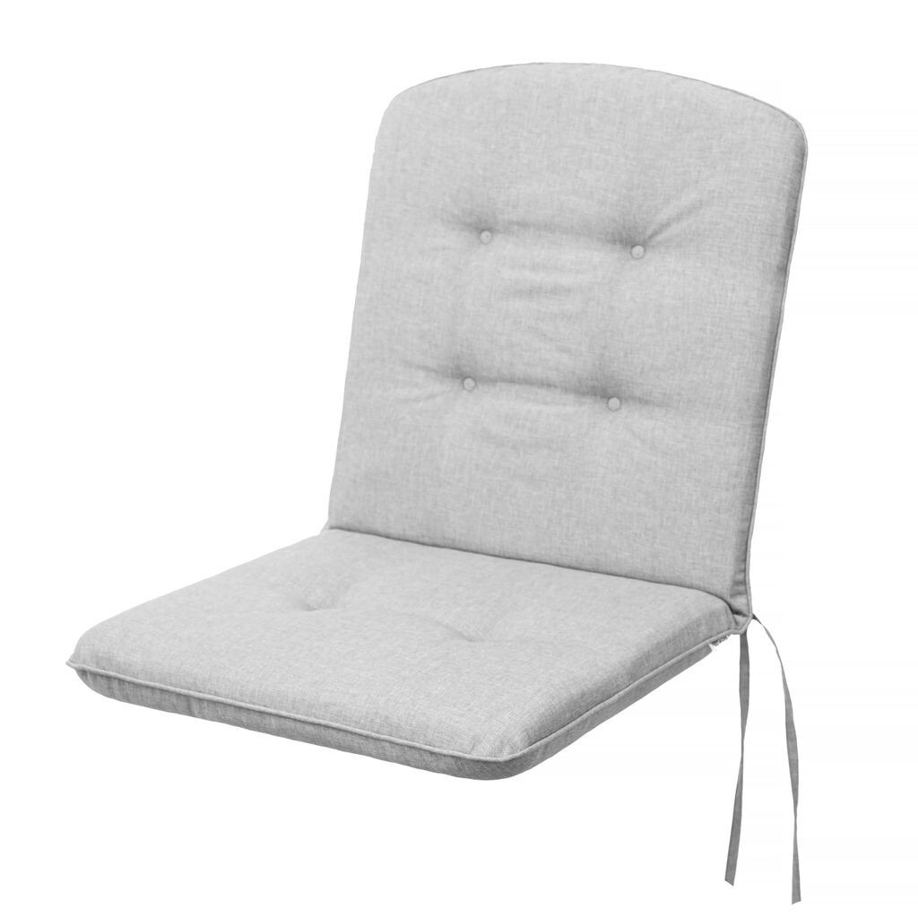 

Подушка для садовой мебели PillowPrim, для стульев или шезлонга, балкон, садовая, подушка для шезлонга, подушка, диван, подушка для сиденья, серый, 185x60 см Stanis³aw Jurga
