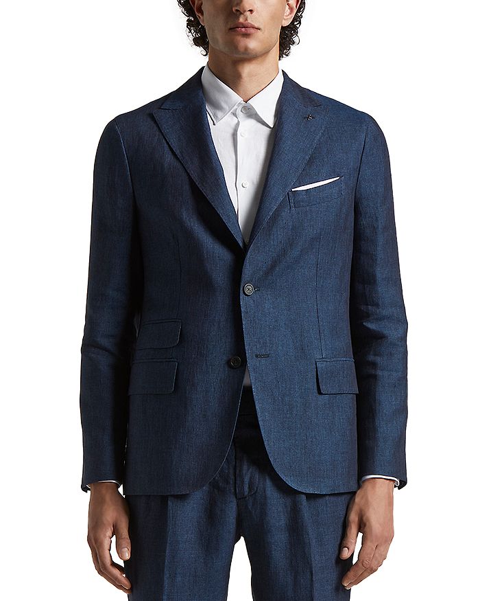 

Блейзер Constantino Regular Fit Peserico, синий