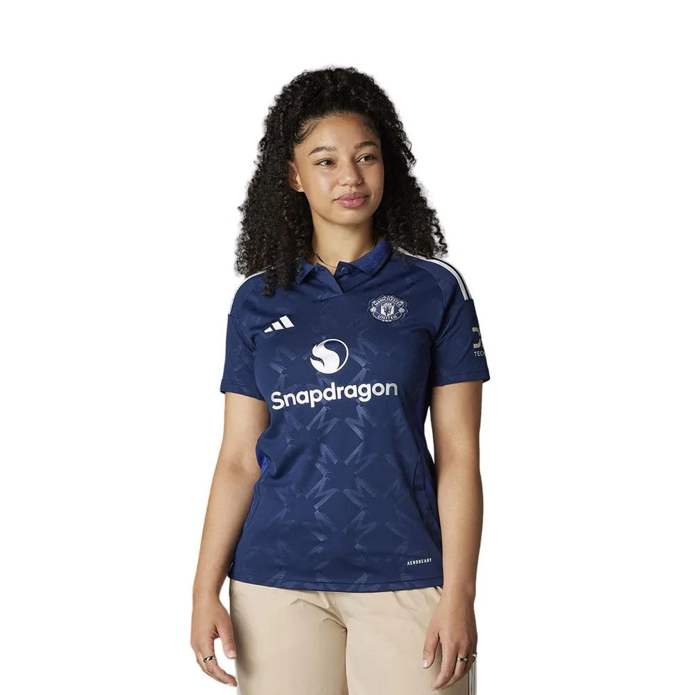 

Футболка с коротким рукавом adidas Manchester United 24/25 Away Woman, синий