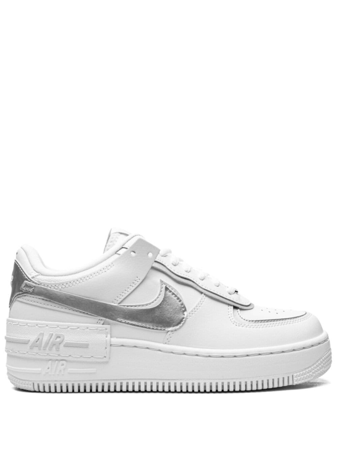 

Кроссовки Nike Air Force 1 Shadow, белый/серый