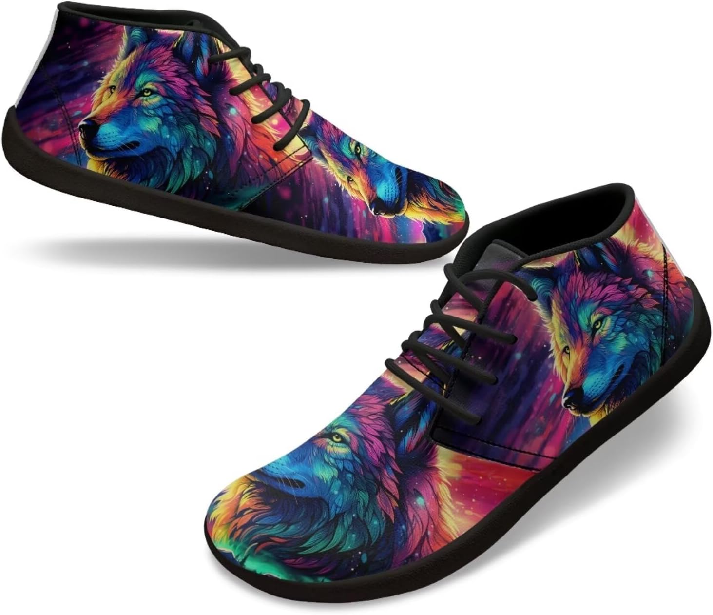 

Мужские кроссовки для ходьбы, походов, кемпинга с нулевым перепадом и противоскользящей подошвой Xixirimido, Wolf