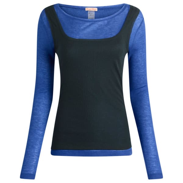 

Двуслойная футболка с длинными рукавами Fruity Booty, синий