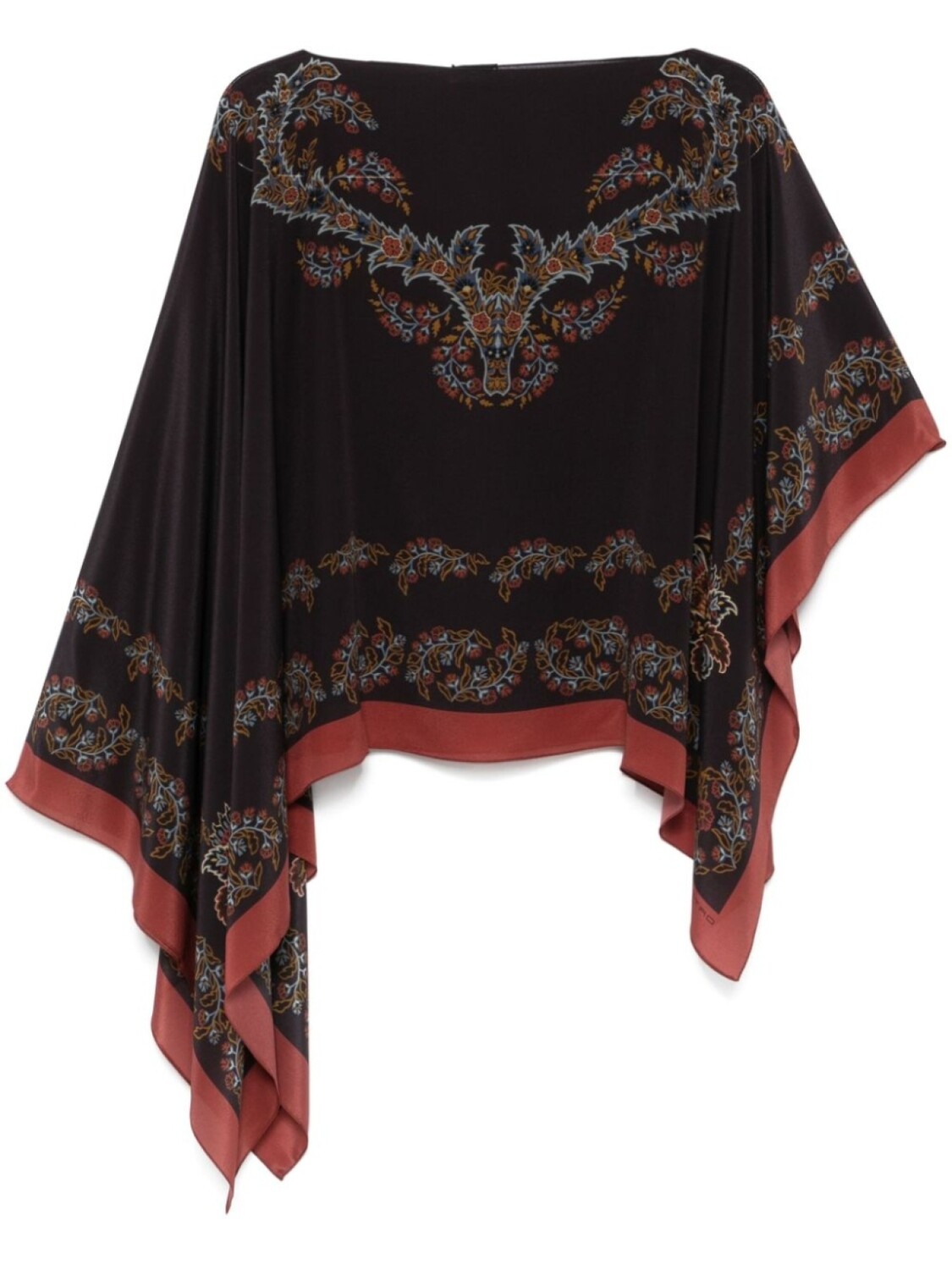 

ETRO асимметричный фуляр, черный