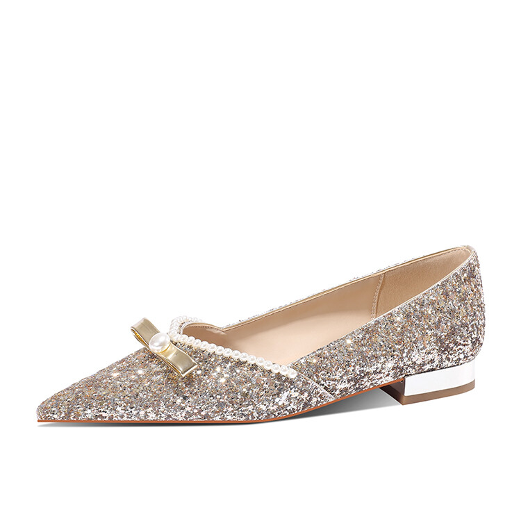 

Туфли женские на высоком каблуке Meiai, цвет Rose gold 4.5cm