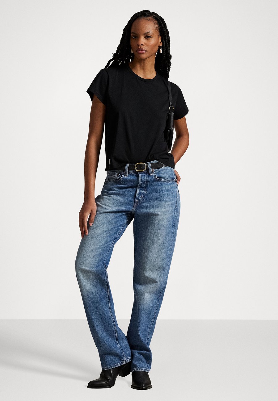 Футболка Polo Ralph Lauren CLASSIC SHRUNKEN FIT JERSEY TEE, Black — фото 2