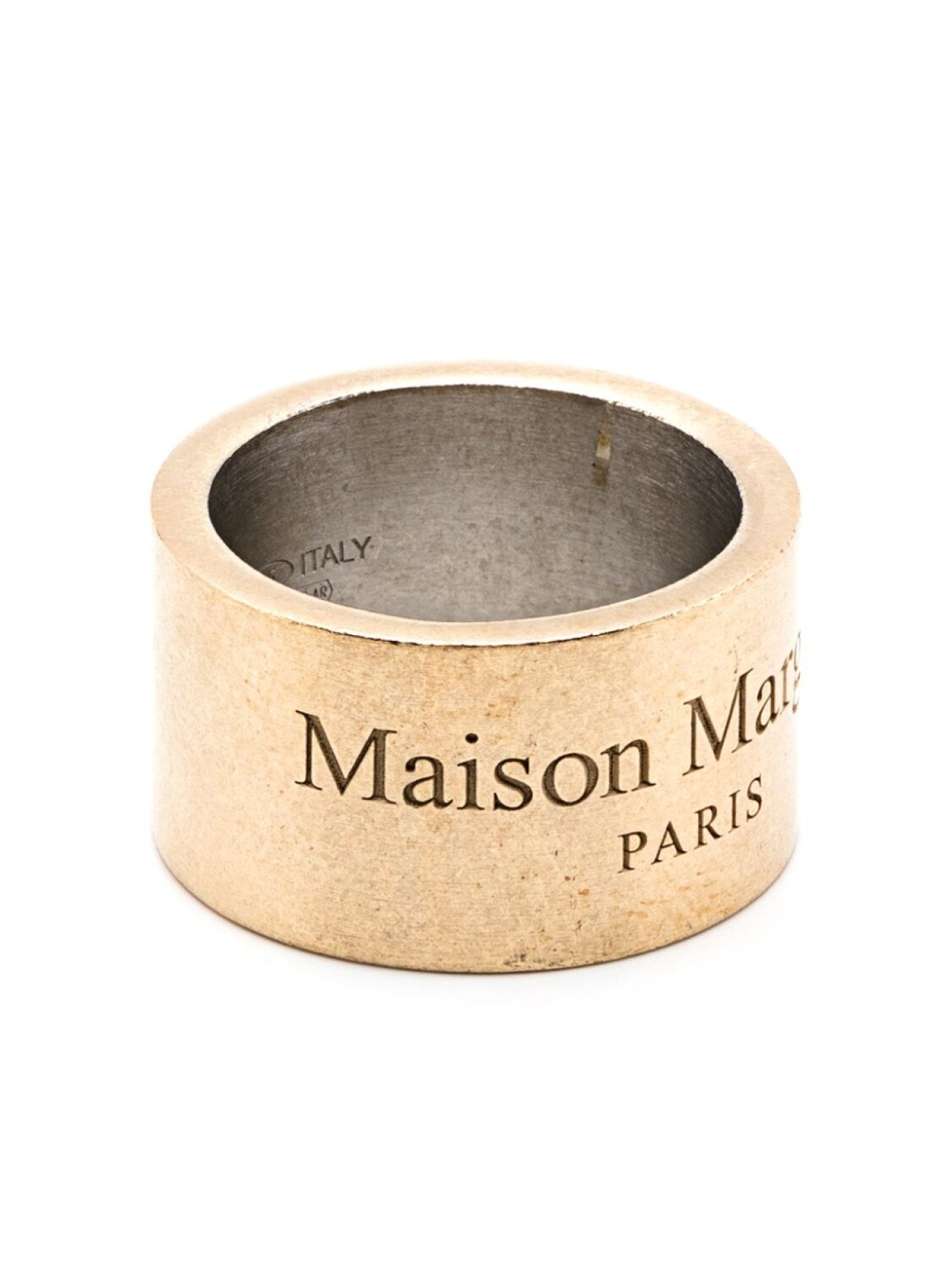

Кольцо с гравировкой логотипа Maison Margiela, серебряный