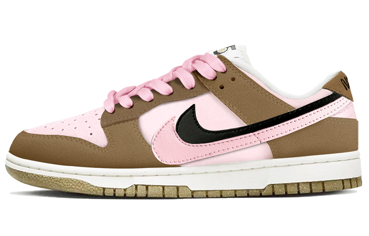 

Кроссовки Nike Dunk Skateboard Shoes Women's Low-Top Pink, Розовый, Кроссовки Nike Dunk Skateboard Shoes Women's Low-Top Pink