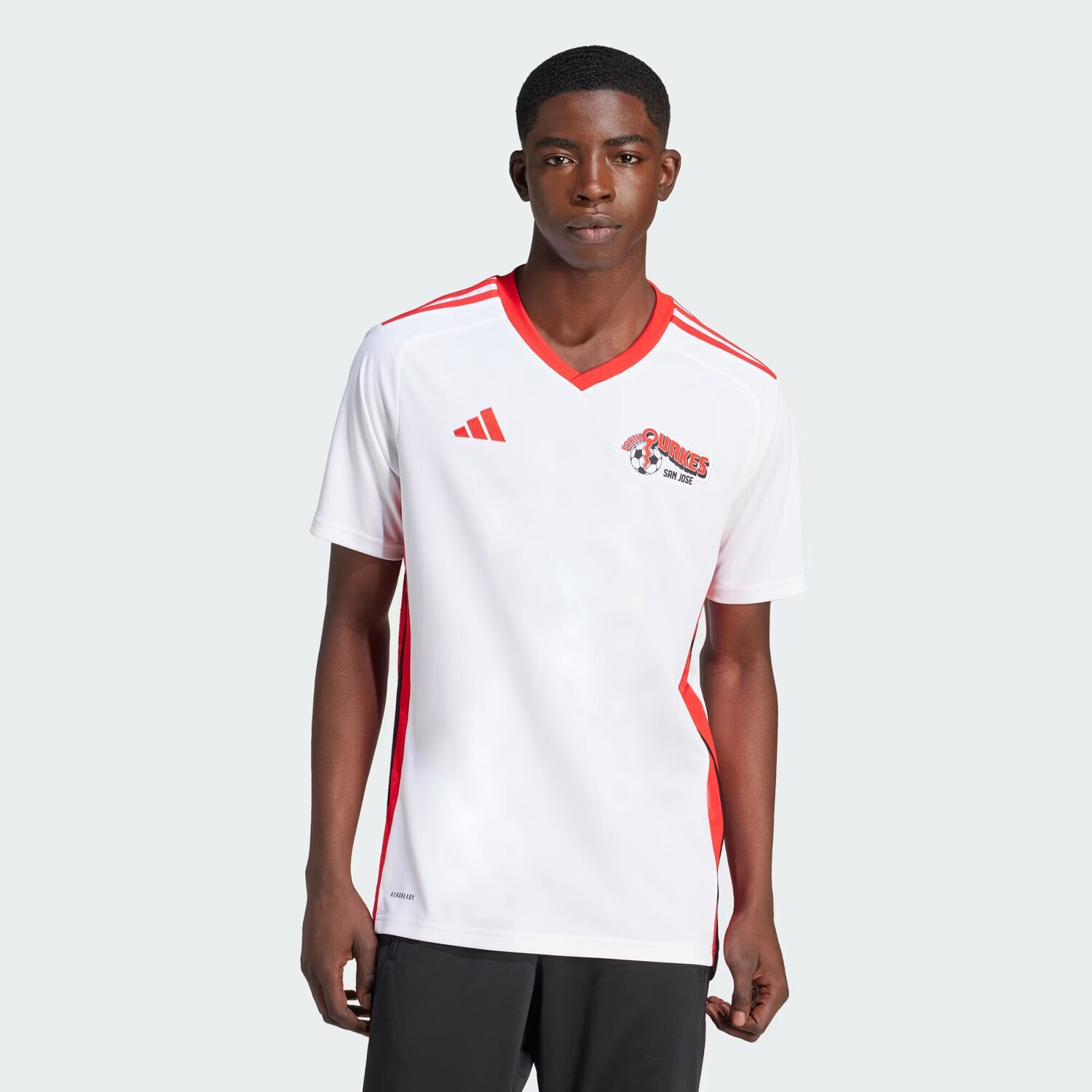 

Гостевая майка Сан-Хосе Эртквейкс 24/25 Adidas, цвет White