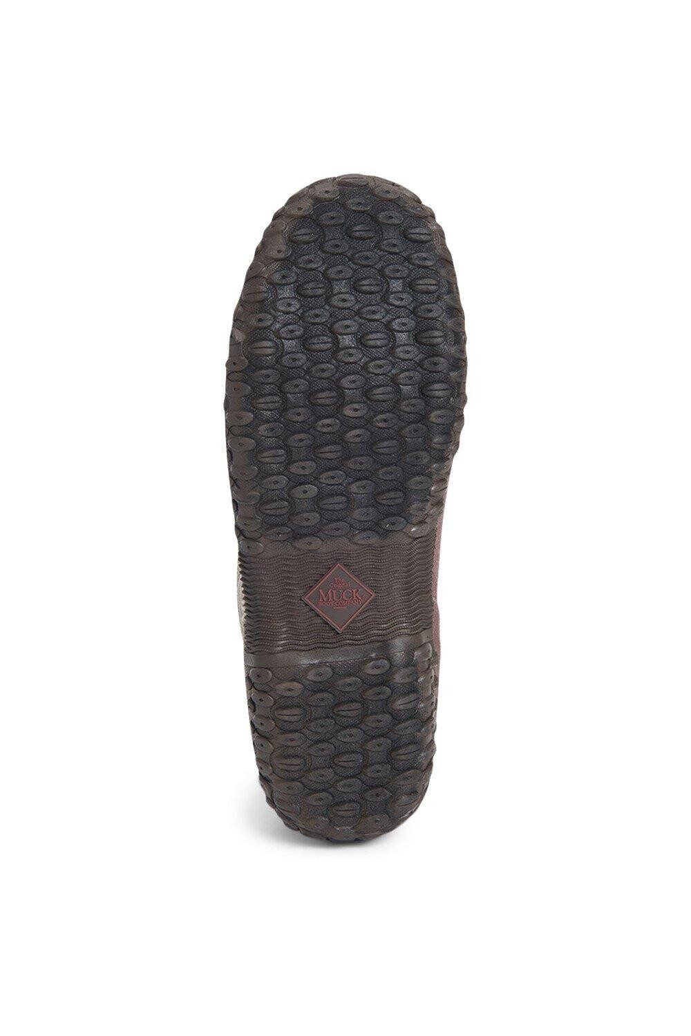 Женские резиновые сапоги Muck Boots Muckster II Mid короткие с логотипом, коричневый — фото 4