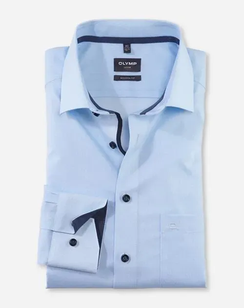 

Деловая рубашка OLYMP "Luxor Modern Fit", синий