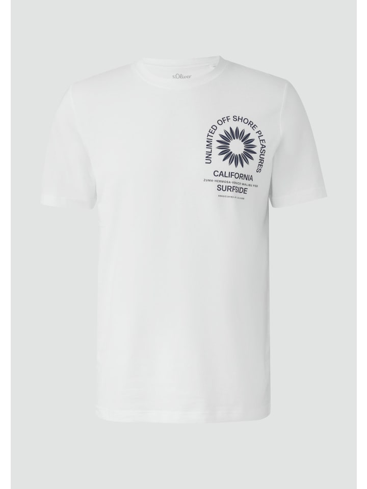 

Футболка в цвете 01D2_white s.Oliver, Белый, Футболка в цвете 01D2_white s.Oliver