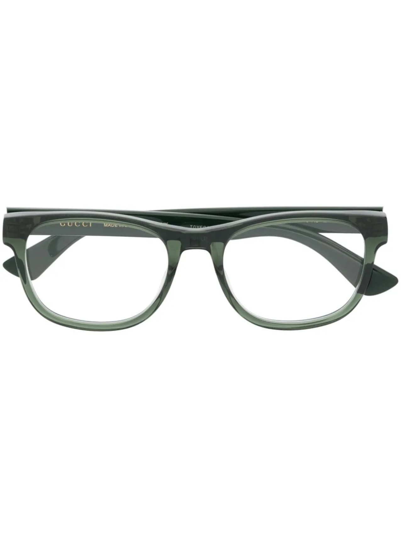 

Gucci Eyewear очки в прямоугольной оправе, зеленый