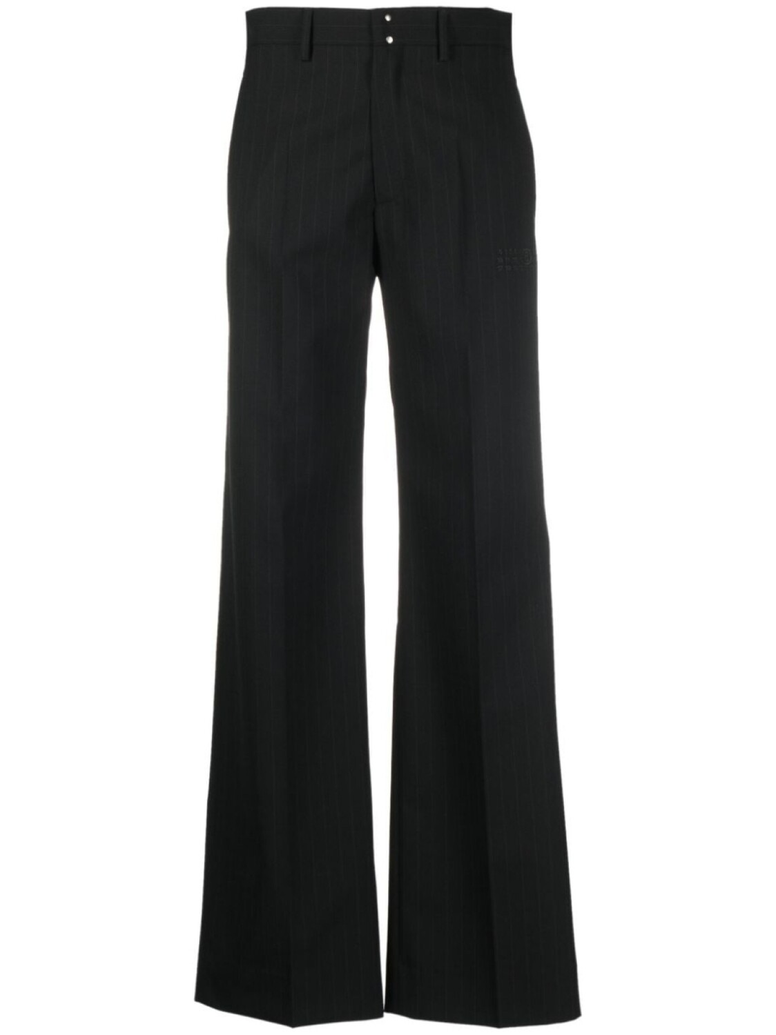

MM6 Maison Margiela широкие брюки со складками, черный