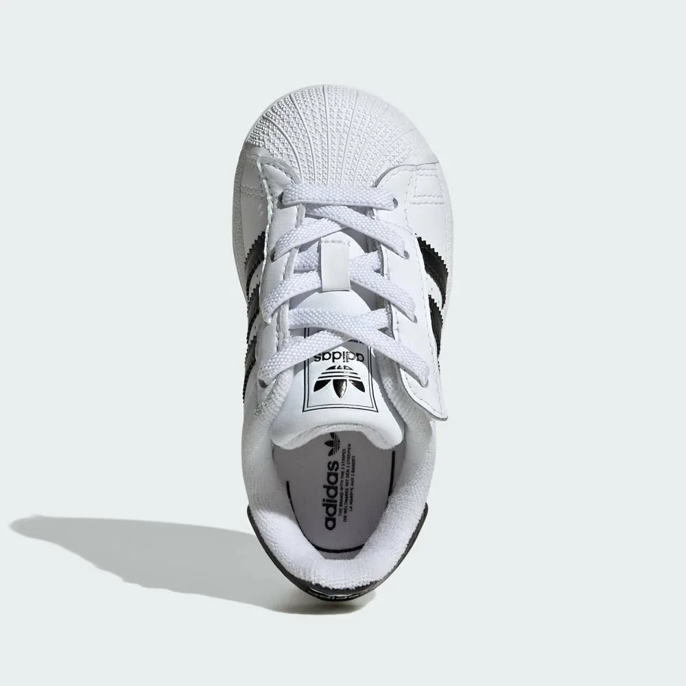 Детские кроссовки SST II / SST II CF EL I Adidas, white — фото 3