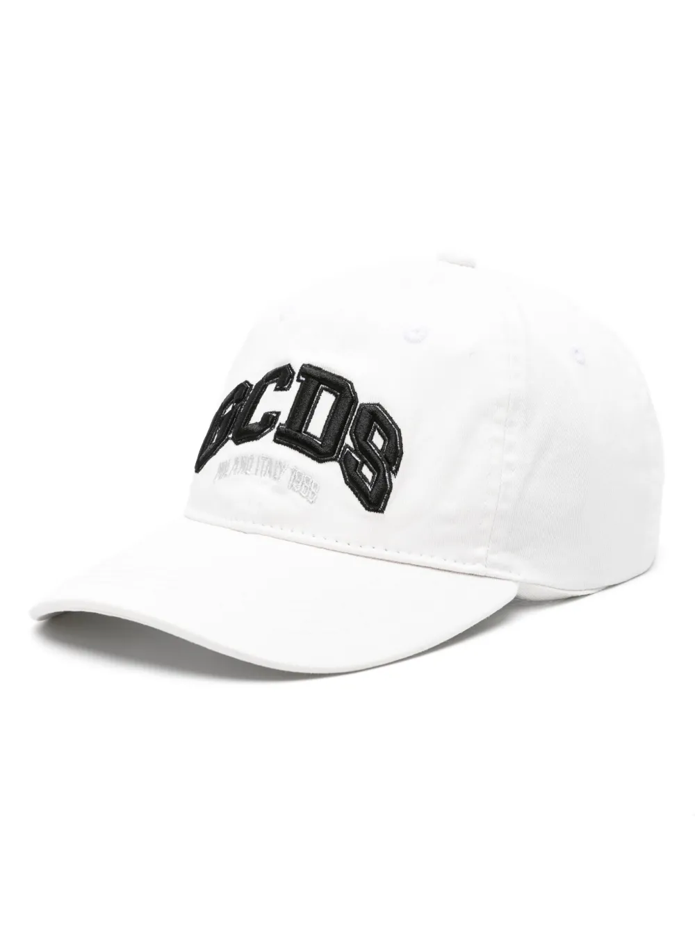 

Кепка с вышитым логотипом GCDS, белый