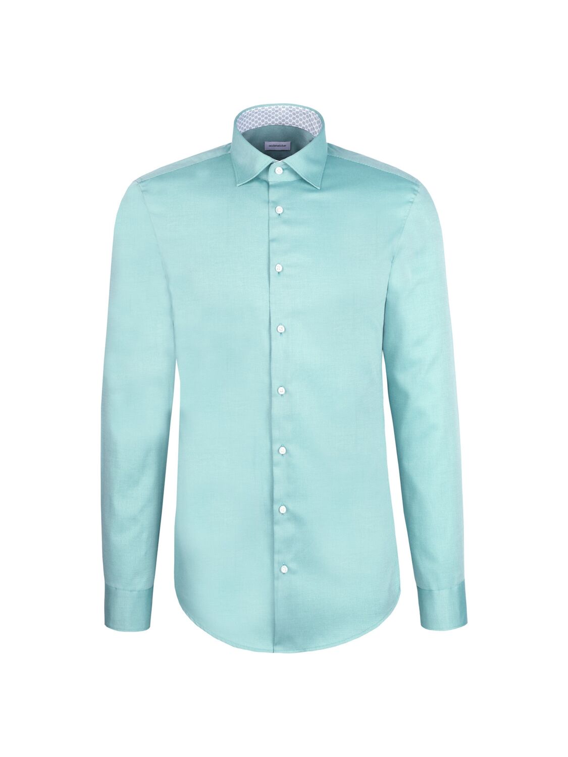 

SEIDENSTICKER Деловая рубашка приталенного кроя 'Schwarze Rose' в зеленом цвете