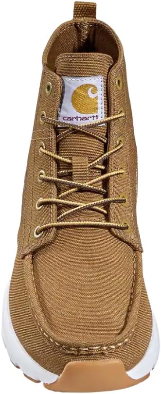 Мужские ботинки Carhartt Haslett Canvas Chukka - ботинки с мыском-мок, легкой промежуточной подошвой LWD, стелькой с поддержкой свода стопы и быстросохнущей подкладкой, коричневый — фото 4