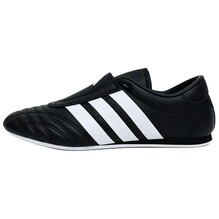 Кроссовки для тренировок Taekwondo Leather Adidas бело-черные — фото 3