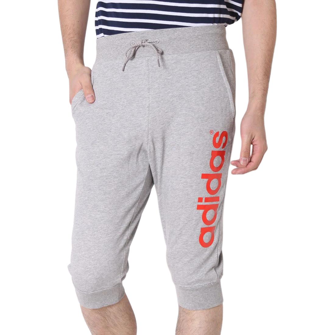 Шорты Casual Sweat Quarter BC Urake мужские Adidas, серый — фото 3