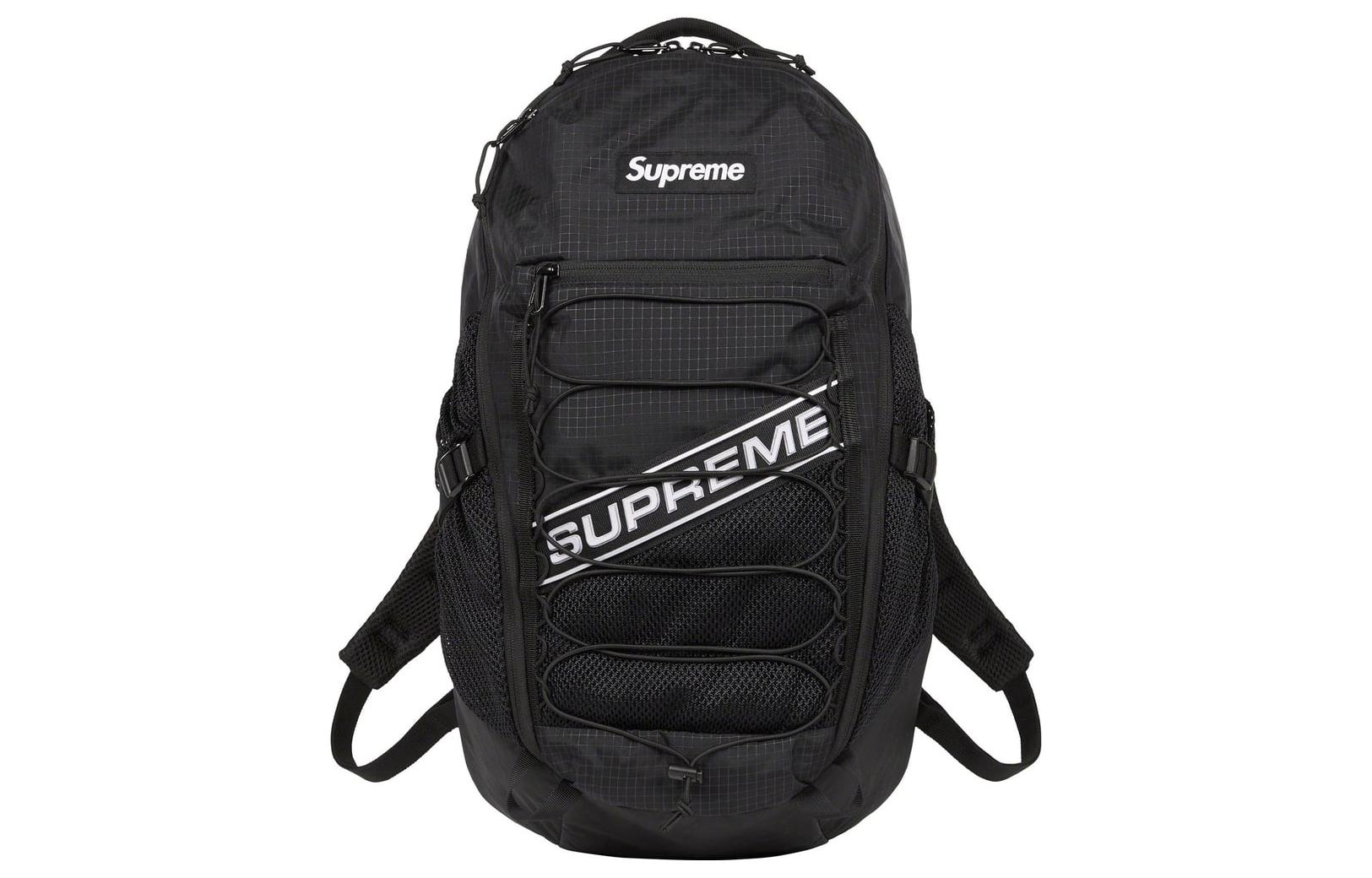

Водонепроницаемый нейлоновый рюкзак унисекс черный Supreme