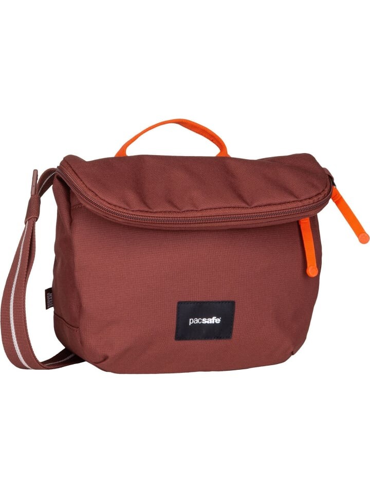 

Наплечная сумка Pacsafe Umhängetasche GO Saddle 35140, цвет Garnet Red