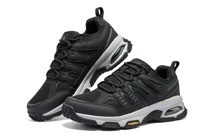 Мужские повседневные мужские низкие зеленые Skechers — фото 3