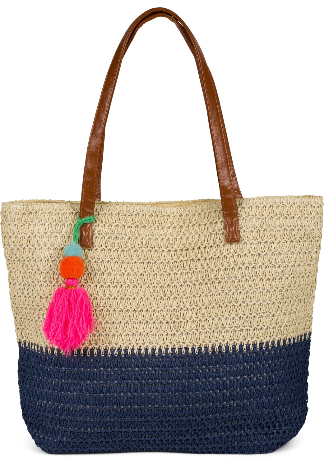 

Сумка шоппер styleBREAKER Papierstroh Strandtasche, бежевый